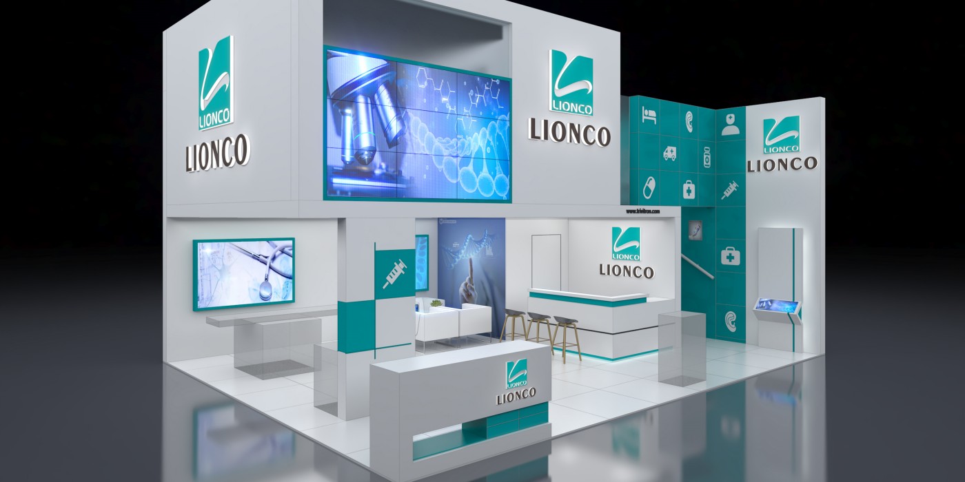 埃及国际医药暨制药技术展-灵康药业展位