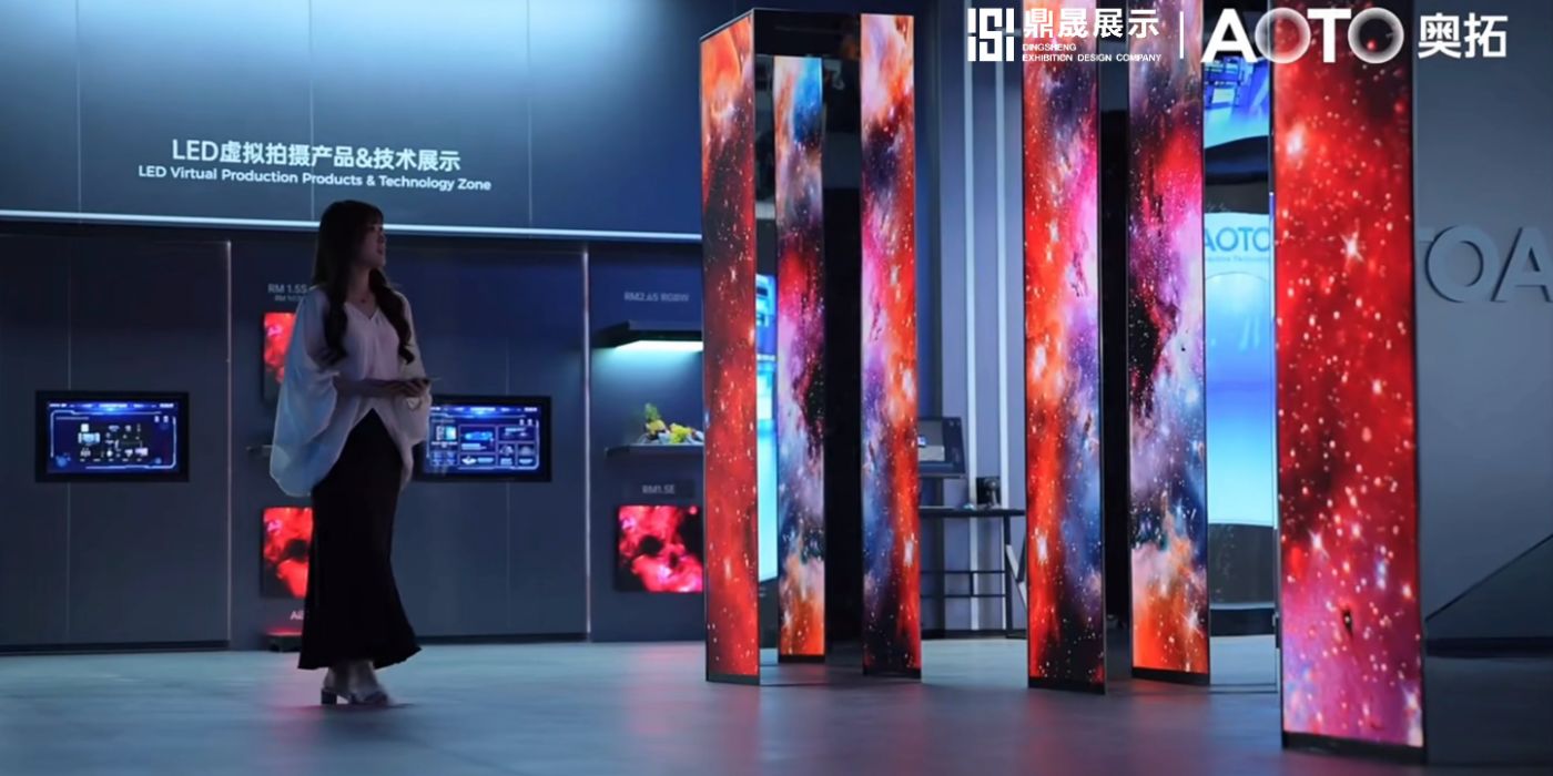 匠心二十日：鼎晟展示铸就奥拓电子科技展厅的“深圳速度”