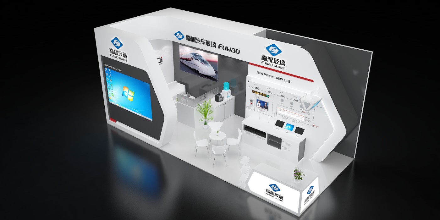 俄罗斯莫斯科国际汽车及汽车配件展-福耀集团展位