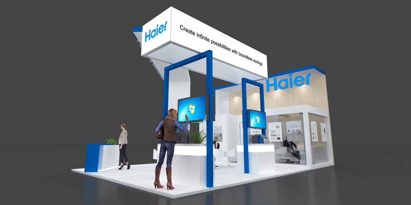 美国厨房卫浴展KBIS-海尔展位